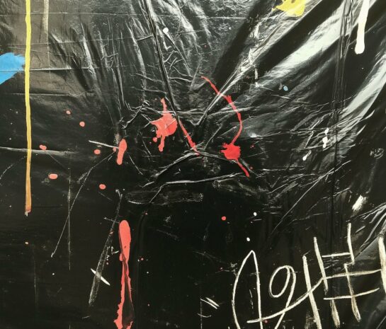 Chaotic Explosion of Abstract Colors